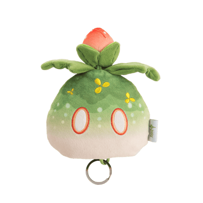 草史萊姆拉繩式毛絨鑰匙包掛件