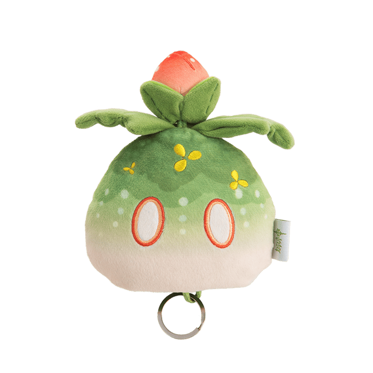 草史萊姆拉繩式毛絨鑰匙包掛件