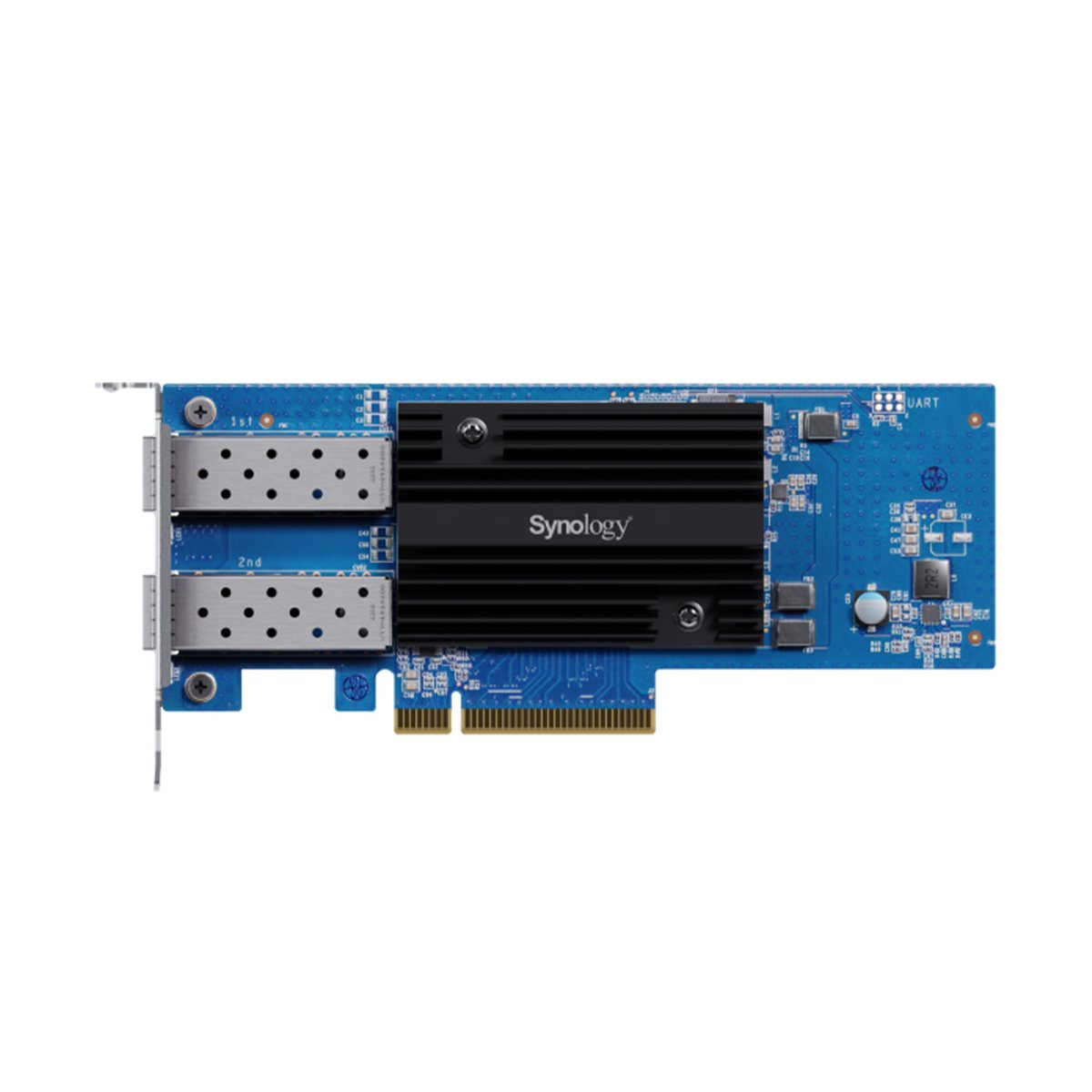 Synology Dual-Port 25GbE SFP28 port PCI Express 3.0 雙埠25GbE SFP28擴充卡(E25G30-F2)