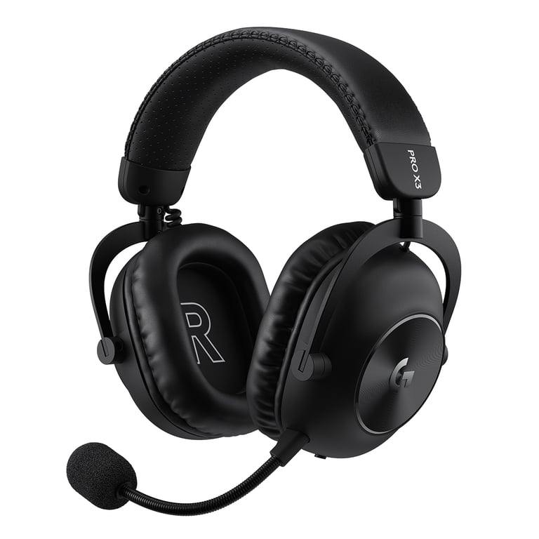 Logitech G PRO X3 LIGHTSPEED 無線電競耳機(黑色)
