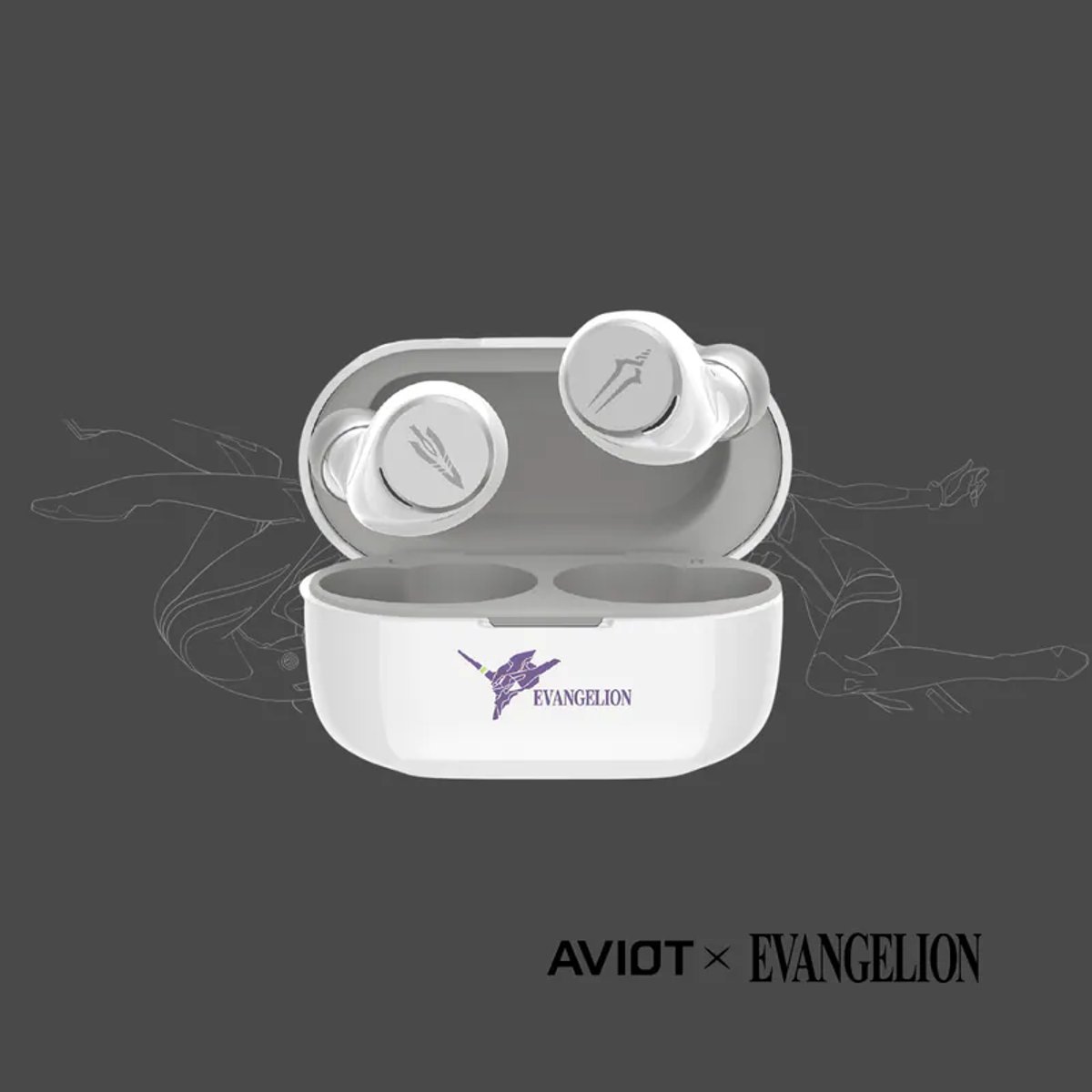AVIOT TE-V1R-EVA《新世紀福音戰士》聯乘款無線藍牙耳機
