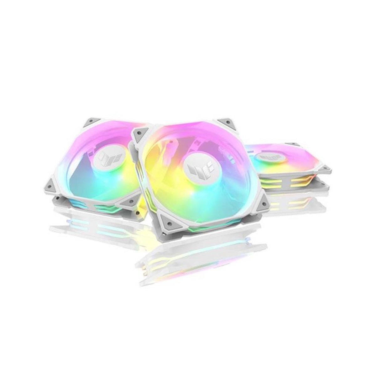 ASUS TUF Gaming TR120 ARGB Fan 機箱風扇(白色-正向-3pack-正向-白色)