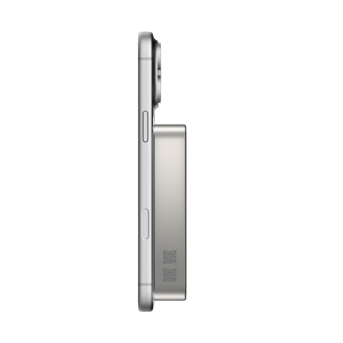 MOMAX 1-Power Q.Pass2 Qi2.2 10000mAh 磁吸流動電源(IP168Q2)(鈦金色)