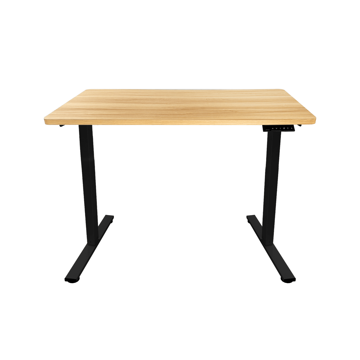 T84J Zenox Ergonomics Office Desk Essential 人體工學電腦枱 (升降版)(楓木色-黑色枱腳-120cm)