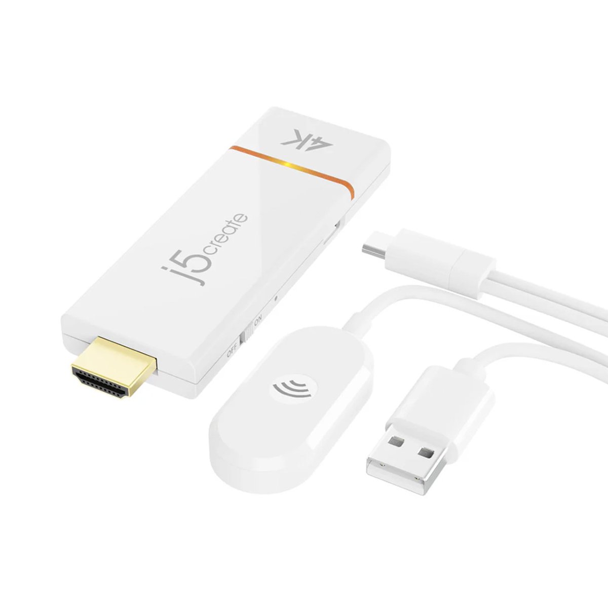 j5create JVAW76  4K HDMI 無線影音投影組