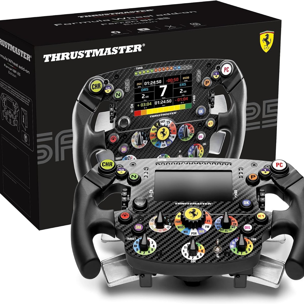 Thrustmaster Formula Wheel Add-On Ferrari SF-25 Edition 模擬賽車方向盤