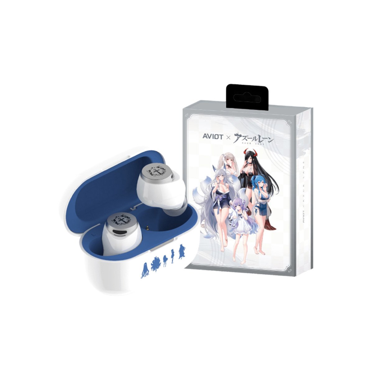 AVIOT TE-V1R-AZ2 《碧藍航線》聯乘款無線藍牙耳機