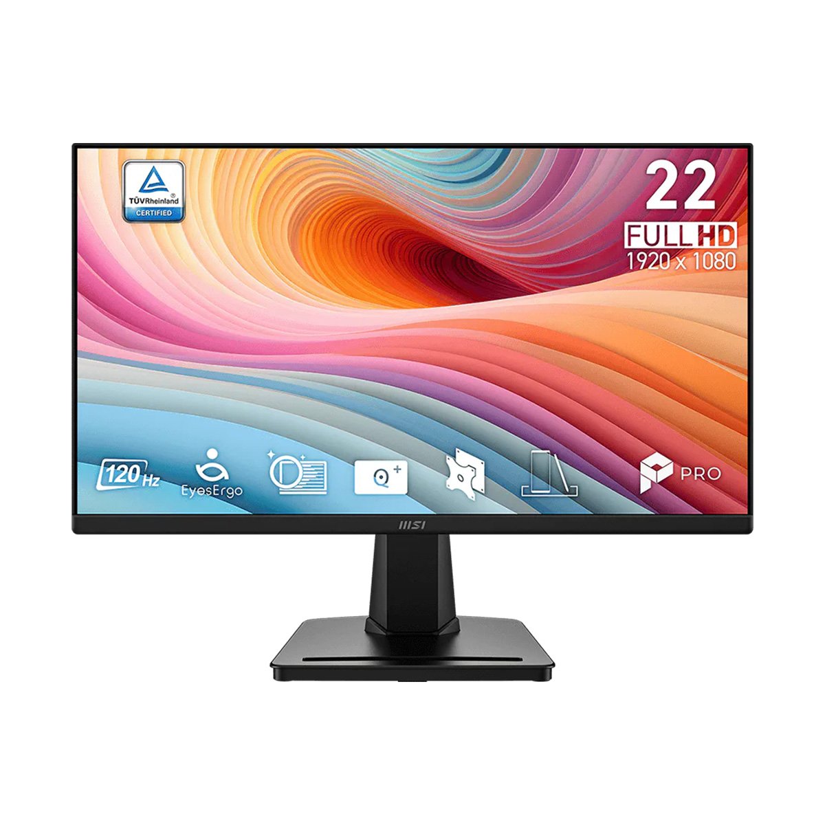 (B-STOCK-開箱品)MSI PRO MP225 E12VL 22吋 1080P FHD 120Hz VA 文書辦公顯示器(一點死點)