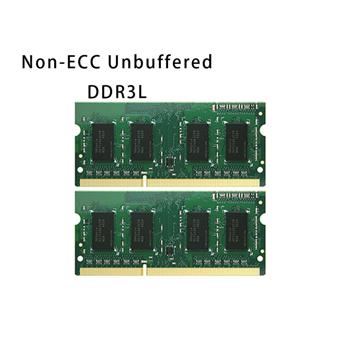 Synology 8GB(4GBx2) DDR3L-1600MHz Non-ECC Unbuffered SODIMM 記憶體(RAM1600DDR3L-4GBx2)