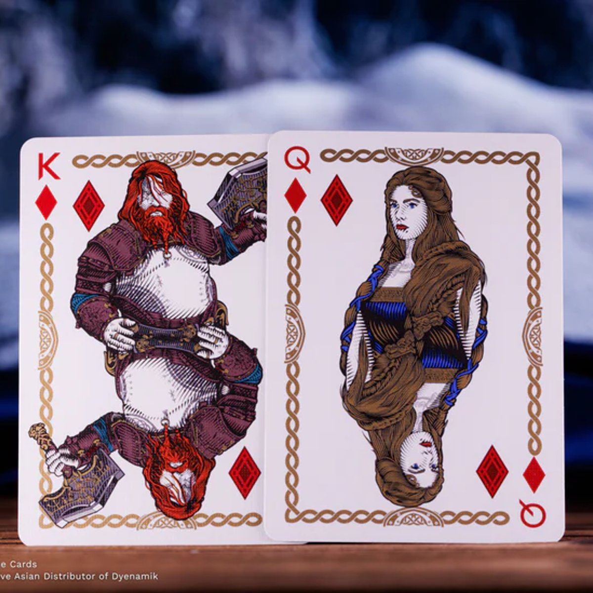 Room One Cards《God of War》Playing Cards 啤牌(Leviathan Axe Edition)