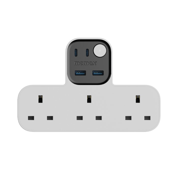MOMAX 1-Charge Work Flow 35W 2A2C 3口T型插座(白色)