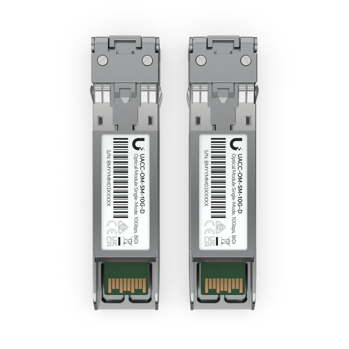 Ubiquiti 10G SINGLE-MODE optical Module (2PK)