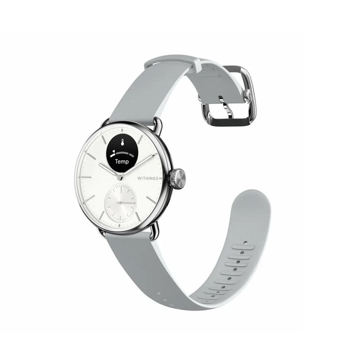 Withings ScanWatch 2 混合指針式智能手錶(White-白-38mm)