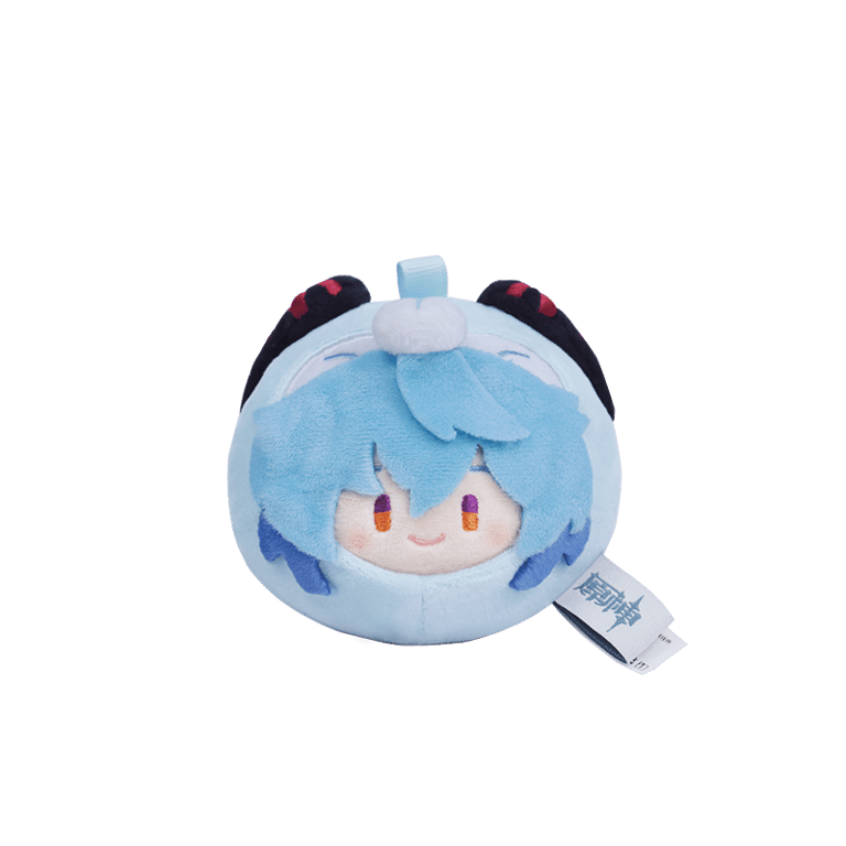 動物主題毛絨團子掛件-甘雨