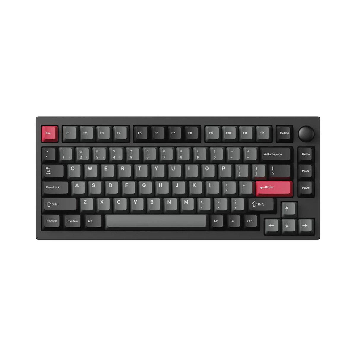 Lemokey P1 Pro QMK/VIA 三模無線機械式鍵盤(LK-P1P-CB-BR)(碳黑-茶軸)