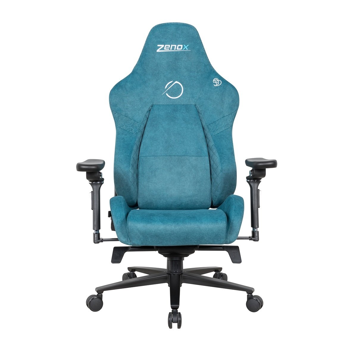 C256D Zenox Jupiter MK-2 人體工學電競椅(5D 扶手)(Davis Fabrics-Peacock Turquoise)