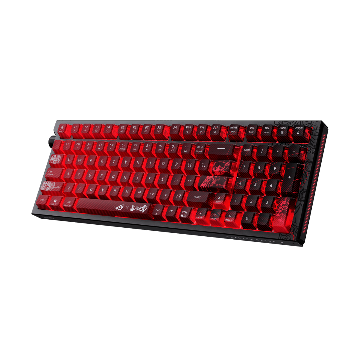 ASUS ROG Strix Morph 96 Wireless PBZ Edition 三模無線機械鍵盤(Snow軸-影之刃零)