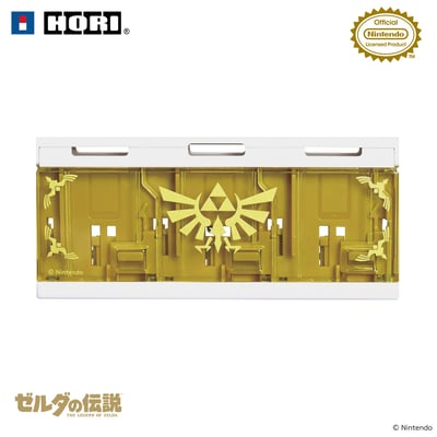 HORI 彈出式遊戲卡盒 6位收納(NSX-253A)(薩爾達傳説)
