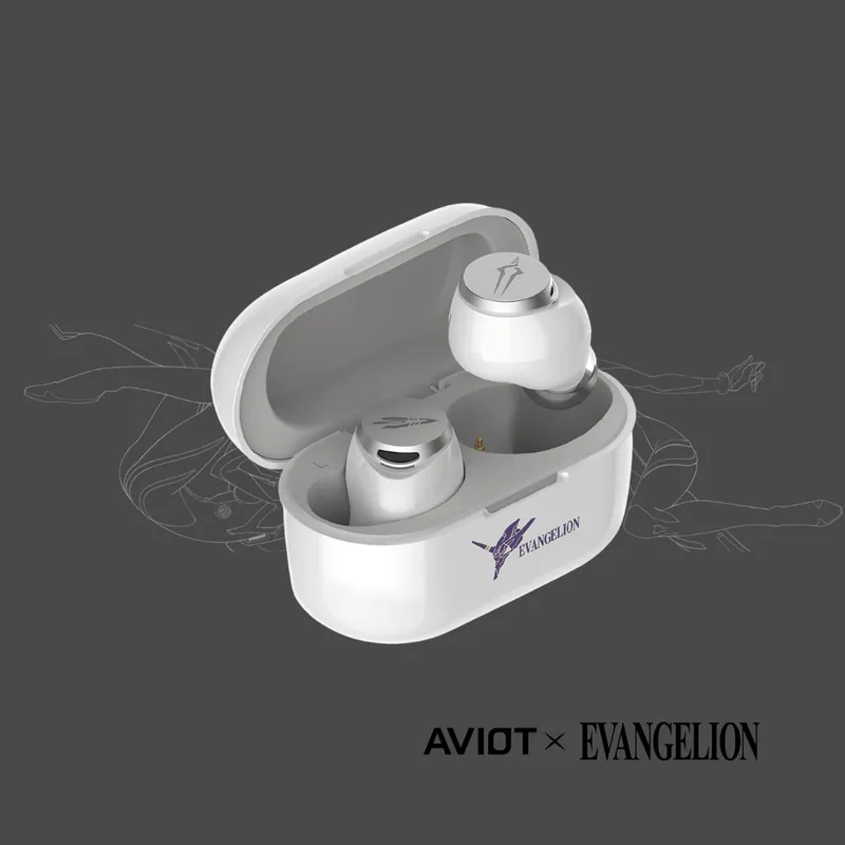 AVIOT TE-V1R-EVA《新世紀福音戰士》聯乘款無線藍牙耳機
