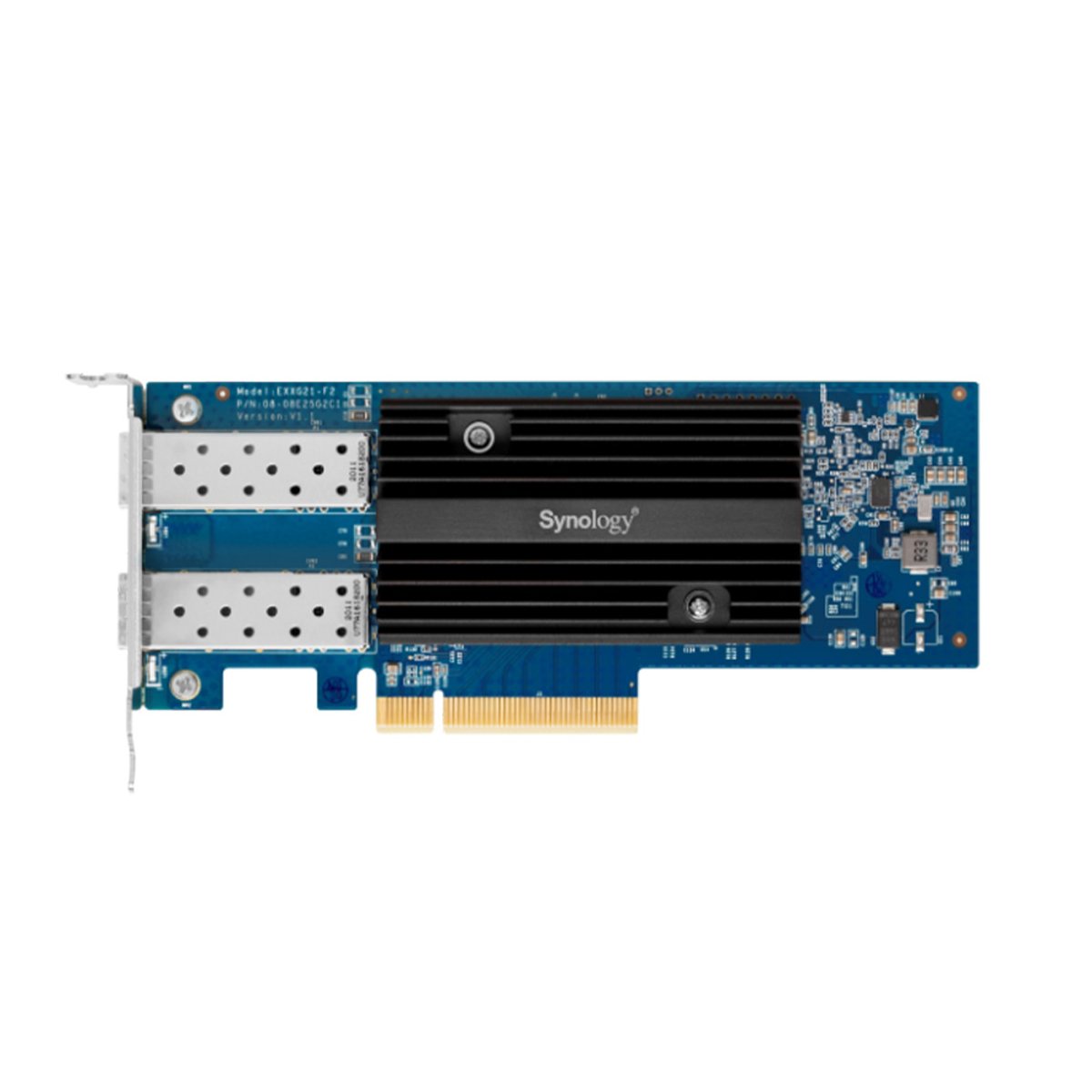 Synology Dual-Port 10GbE SFP+ port PCI Express 3.0 雙埠10GbE SFP+網路擴充卡(E10G21-F2)