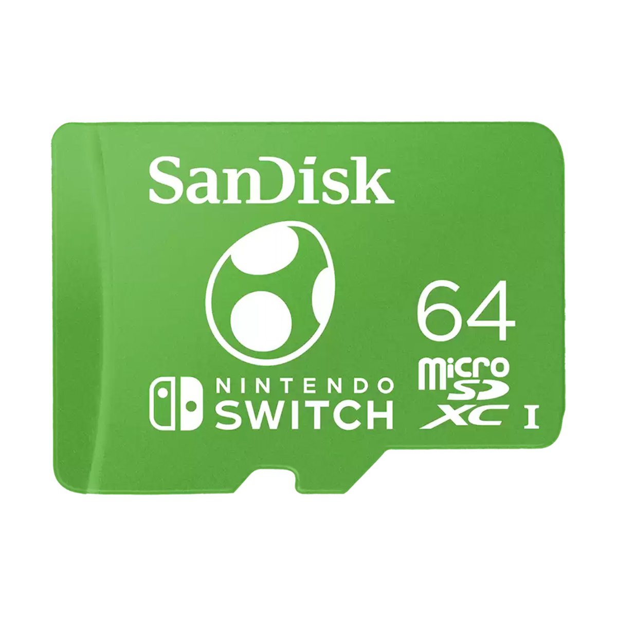 SanDisk Nintendo Switch 專用記憶卡(耀西版-64GB-SDSQXAO-064G-GN3ZN)