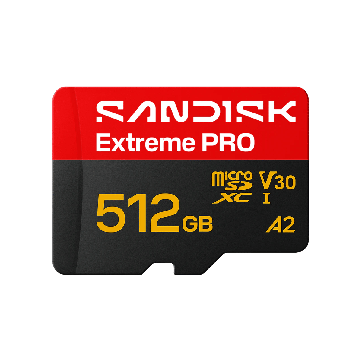 SanDisk SDSQXCJ-512G-GS6MA Extreme PRO microSD V30 UHS-I 250MB/S R 170MB/S W 記憶卡(512GB)