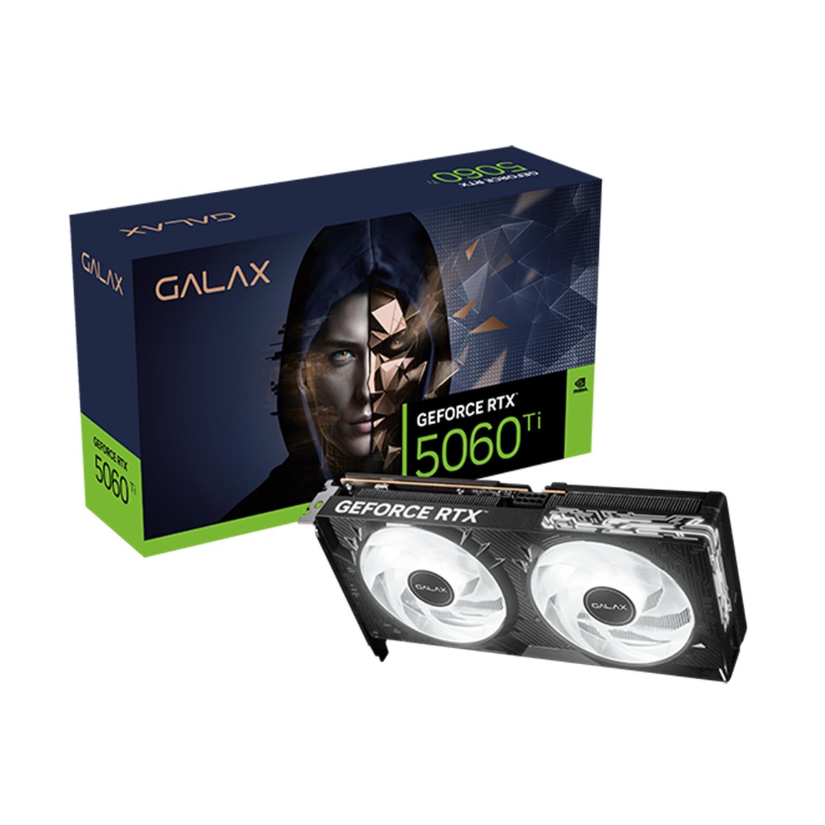 GALAX GeForce RTX5060Ti 1-CLICK OC 8GB GDDR7 顯示卡(黑色)