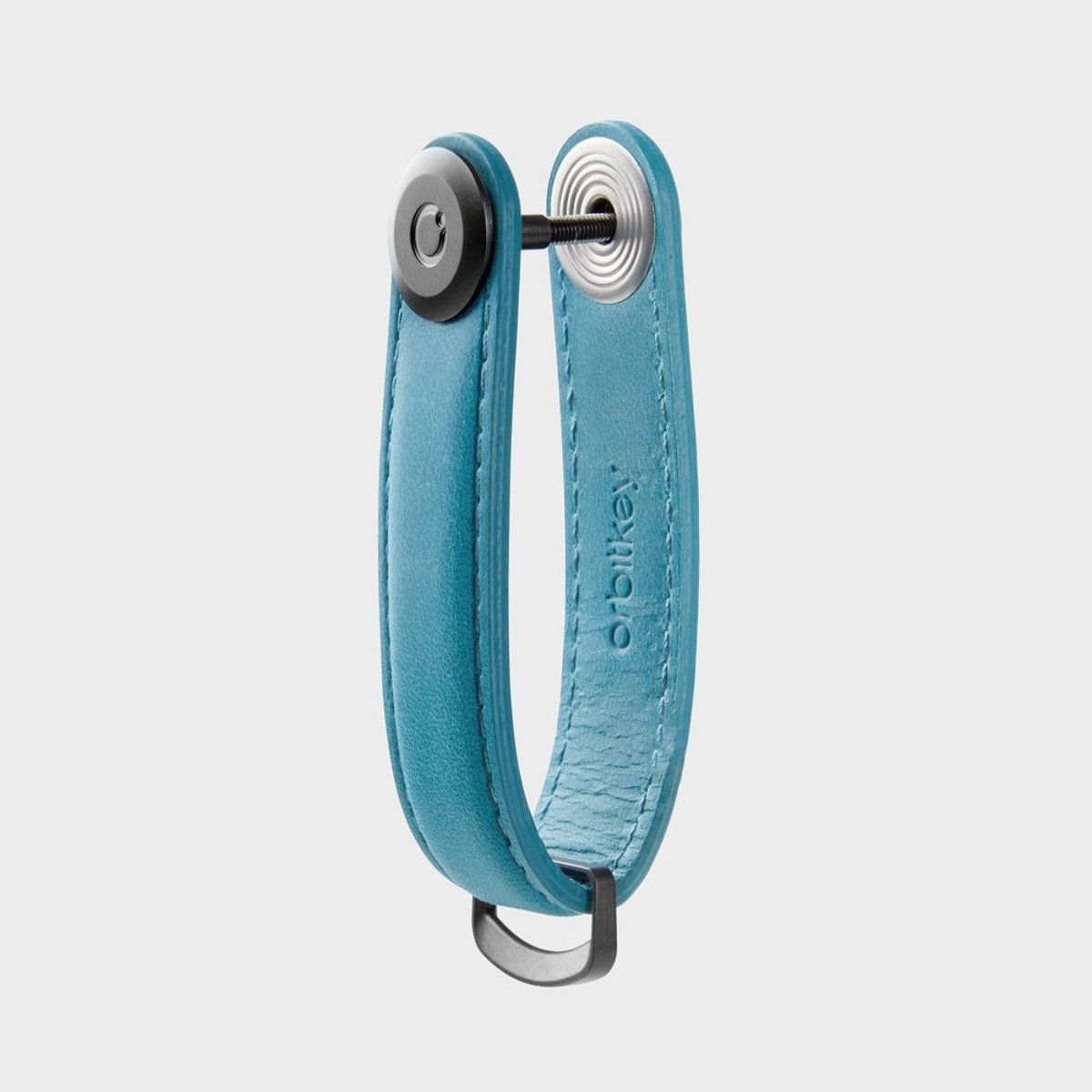 Orbitkey Crazy Horse Key Organiser 瘋馬皮鎖匙收納帶(青綠)