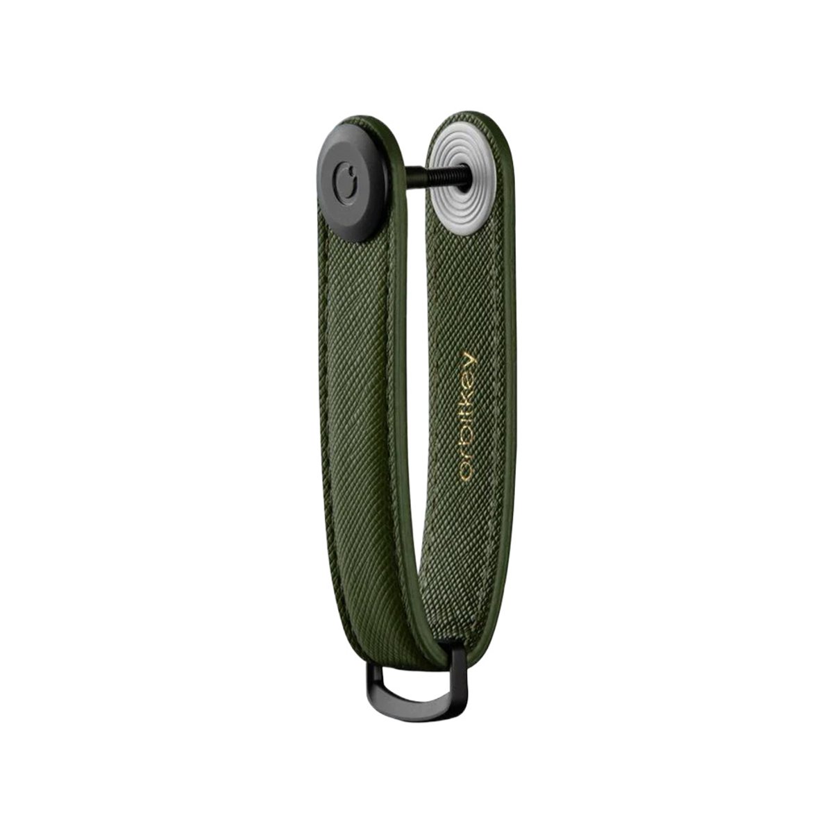 Orbitkey Saffiano Leather Key Organiser 摩洛哥皮鎖匙收納帶(橄欖綠)