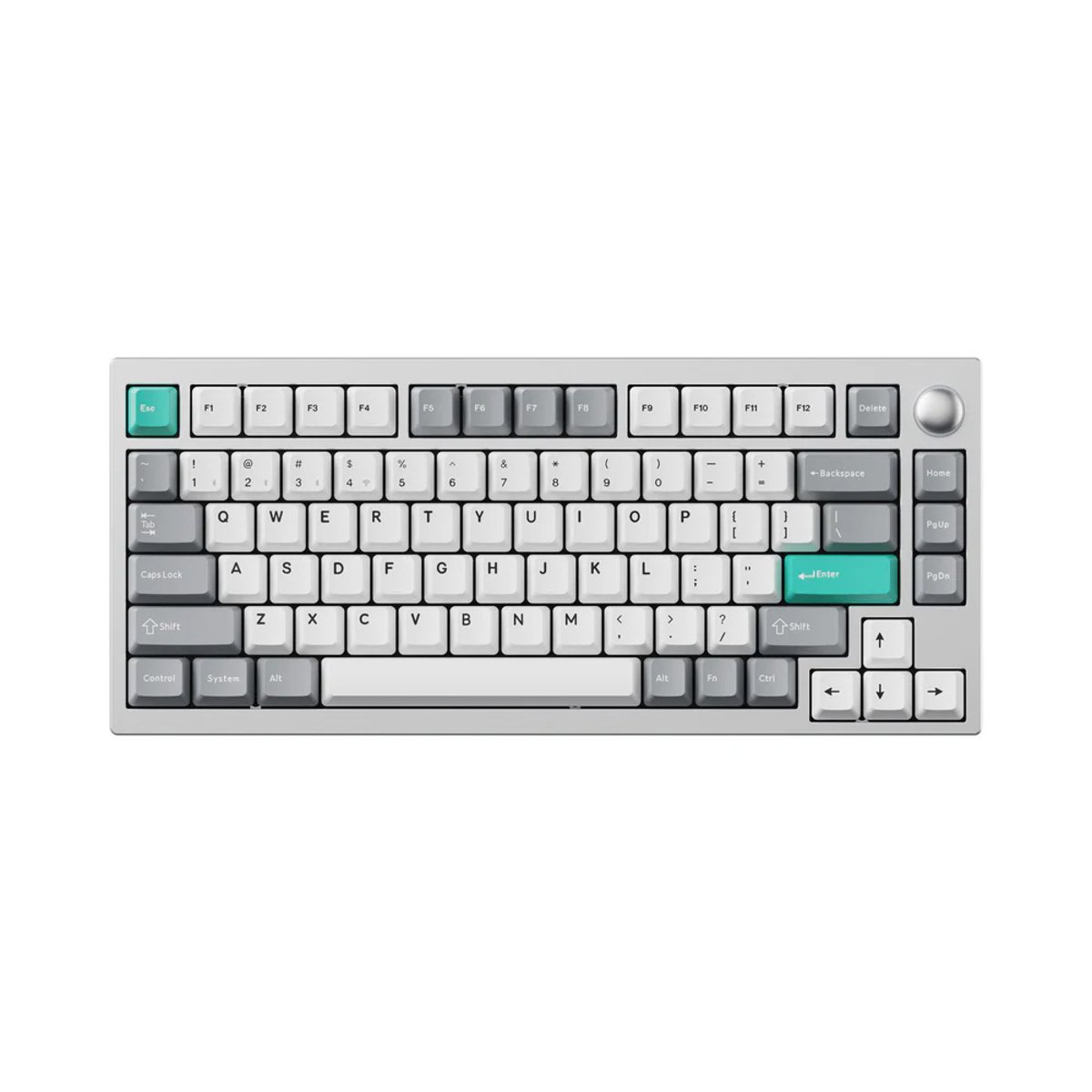 Lemokey P1 Pro QMK/VIA 三模無線機械式鍵盤(LK-P1P-SS-BR)(太空銀-茶軸)