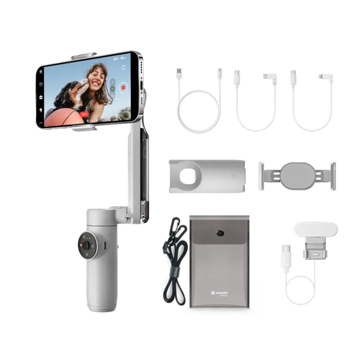 Insta360 Flow 創作者套裝(磐石灰)