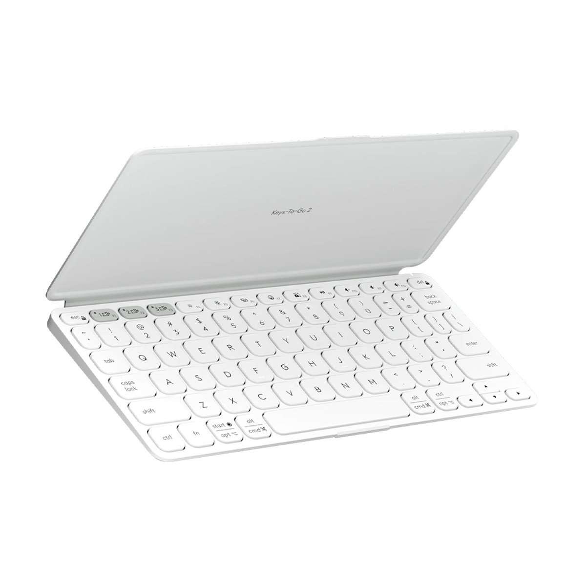 Logitech Keys-To-Go 2 Ultra-Portable Keyboard 便攜藍牙鍵盤(淺灰色)