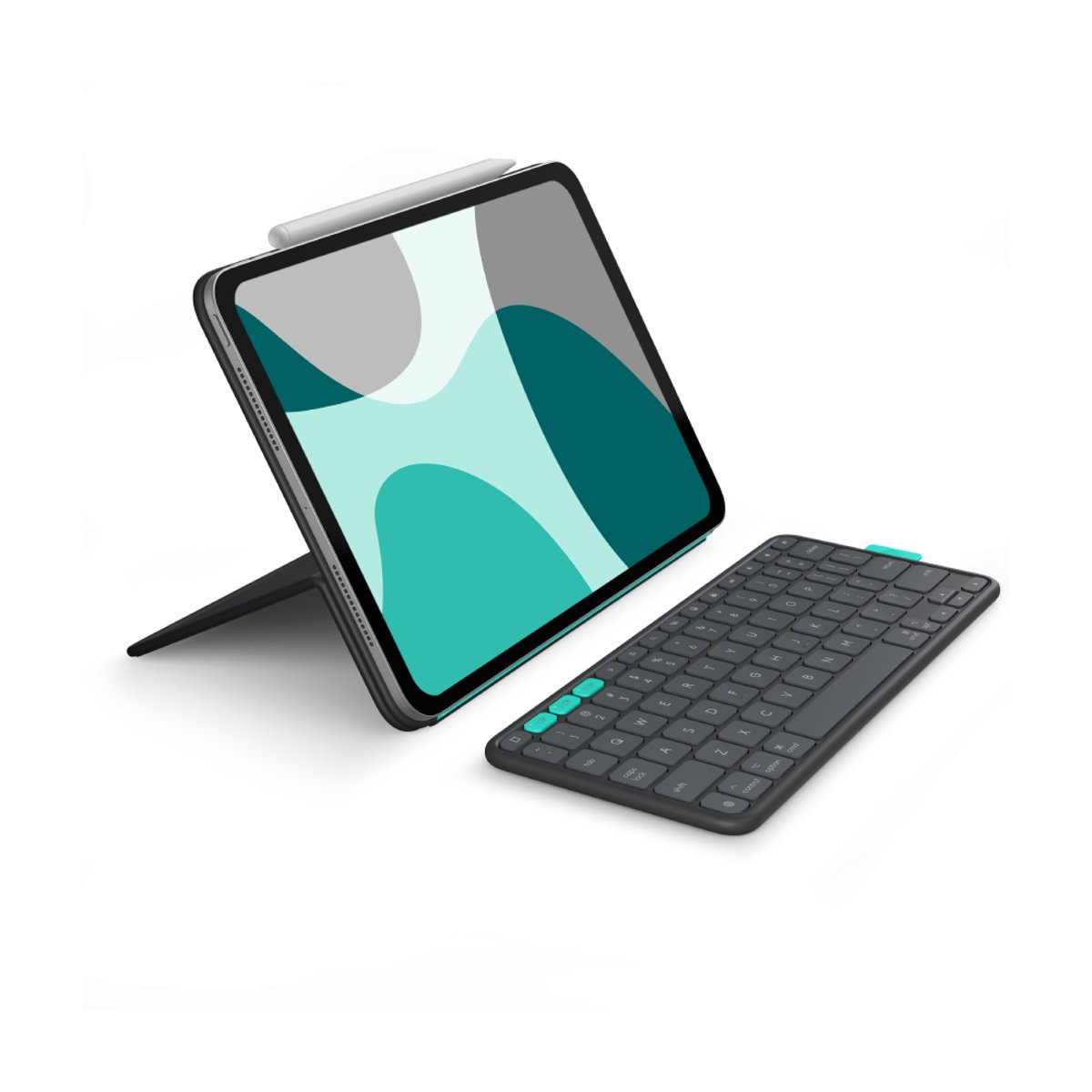 Logitech Flip Folio 11吋磁吸式 iPad 鍵盤保護支架(適用於 iPad Pro 和 Air 11 英吋)