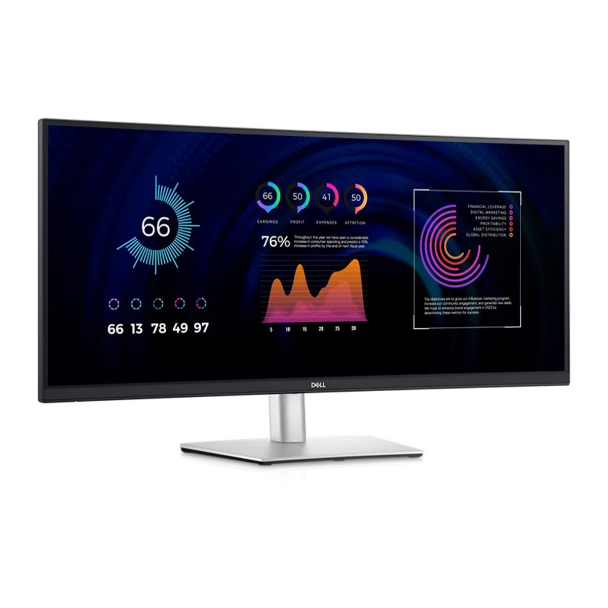 DELL P3424WE 34吋 2K WQHD 60Hz USB-C 集線器 曲面顯示器