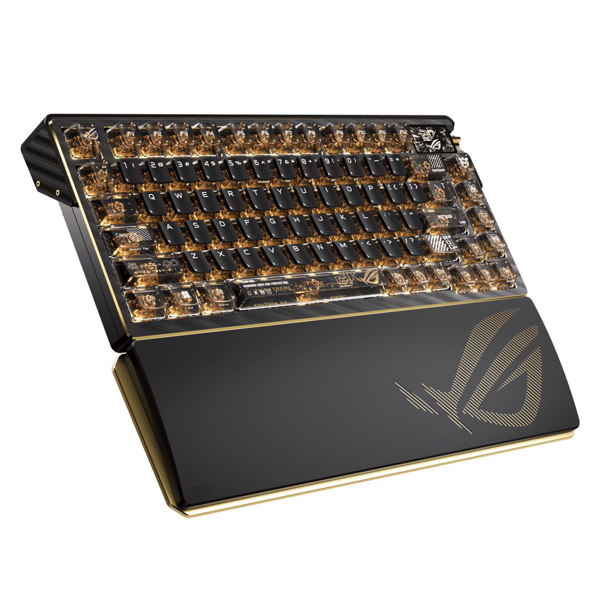 ASUS ROG Azoth Extreme Edition 20 三模無線機械式鍵盤(線性Snow軸-20周年紀念版)