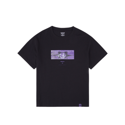 雷電將軍印象服飾系列T恤 風格款 黑色 XL