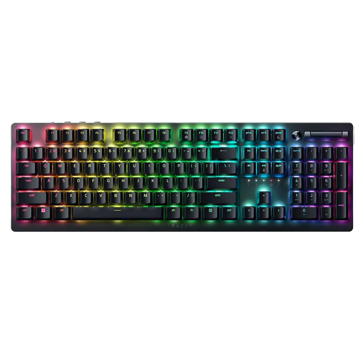 Razer DeathStalker V2 Pro 無線Low Profile 光學遊戲鍵盤(黑)(Linear 線性紅軸中文)