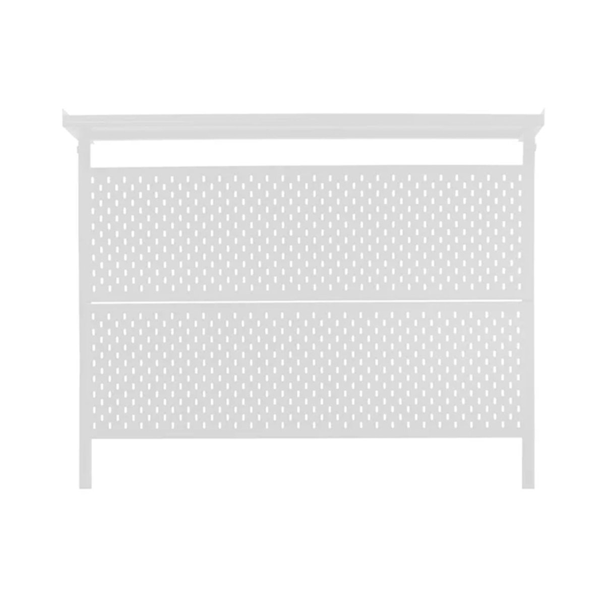 Zenox Pegboard With Top Shelf (White 1.2M) 洞洞板層架(1.2m-白色)