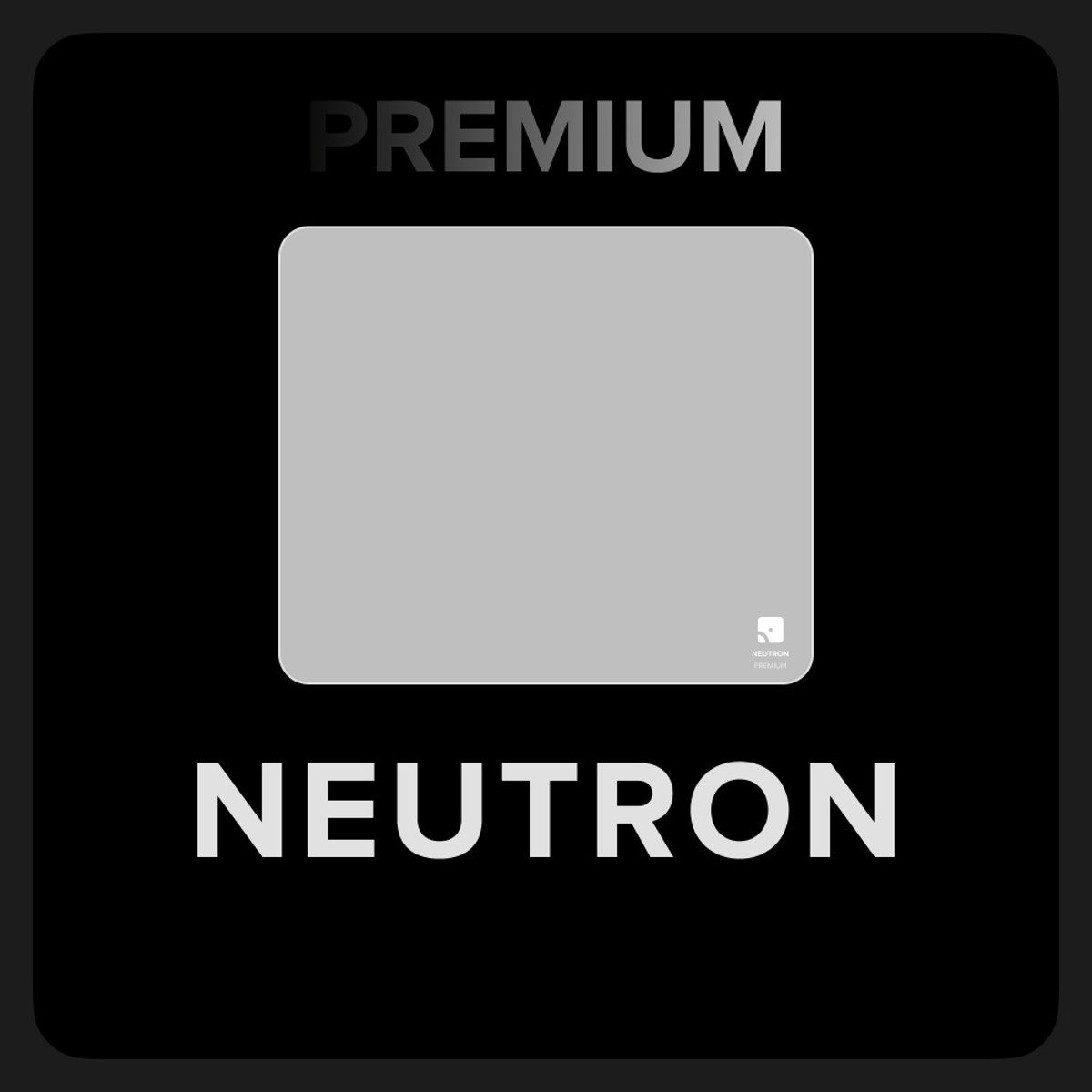 Quaoar Premium系列 Neutron 中子 遊戲滑鼠墊 (490x420mm)