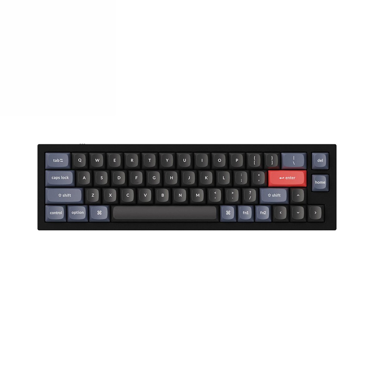Keychron Q9-M2 - Q9 Swappable RGB Backlight Blue Switch Knob Version 47鍵 PBT機械式鍵盤(黑色-青軸)