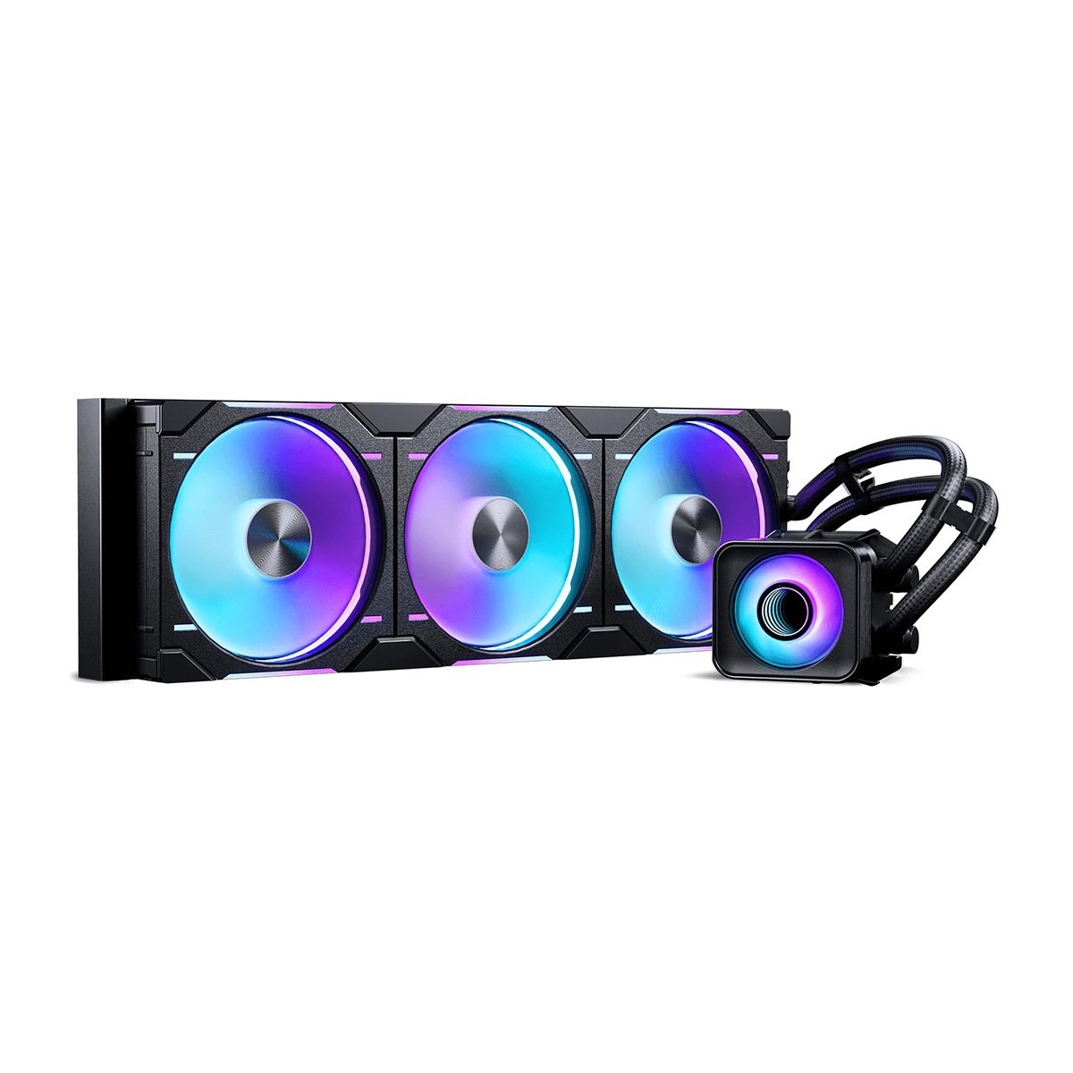 Phanteks GLACIER ONE 420D30 D-RGB 水冷散熱器 | x2 CAP(黑色)