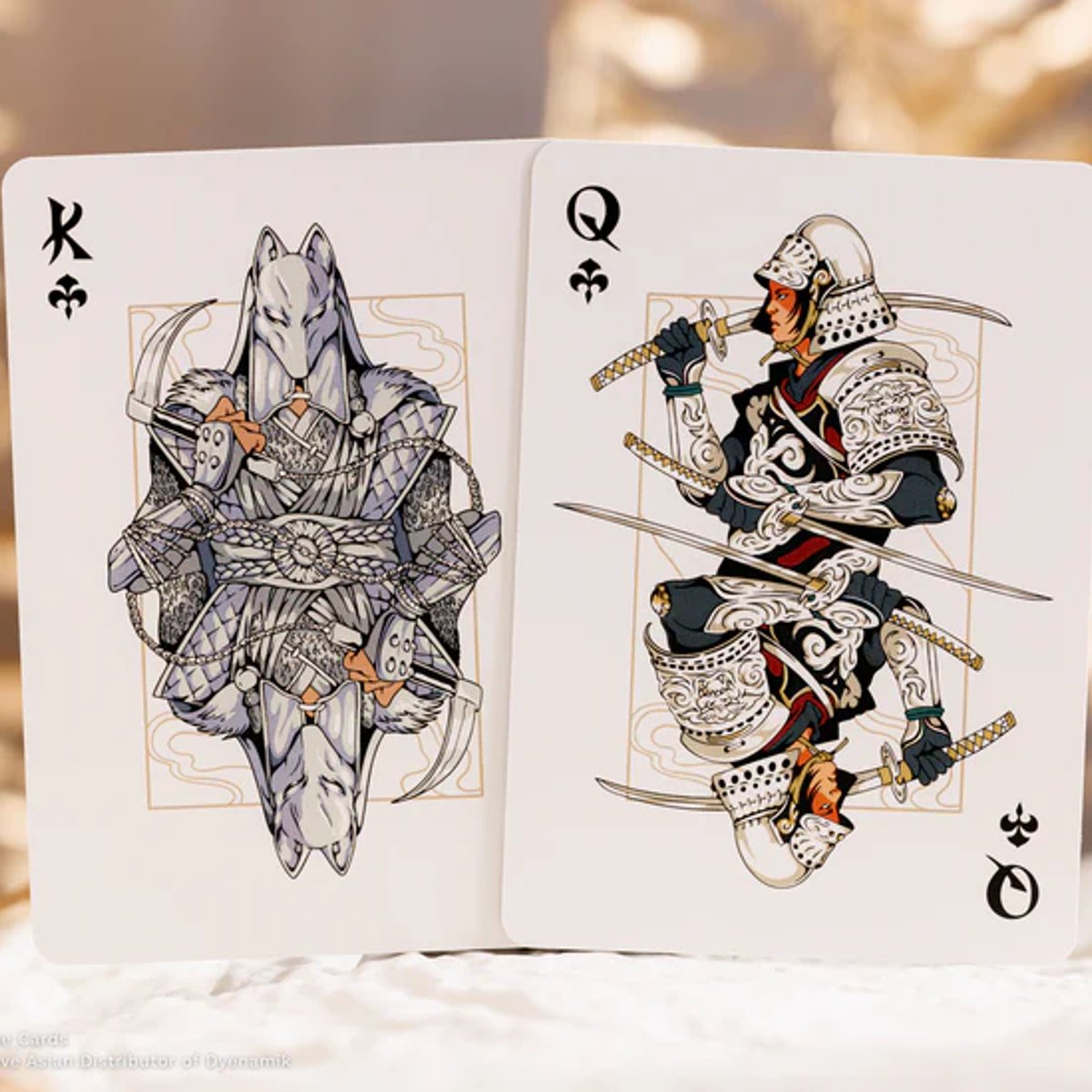 Room One Cards《Ghost of Yōtei》Playing Cards 啤牌(Black Edition)