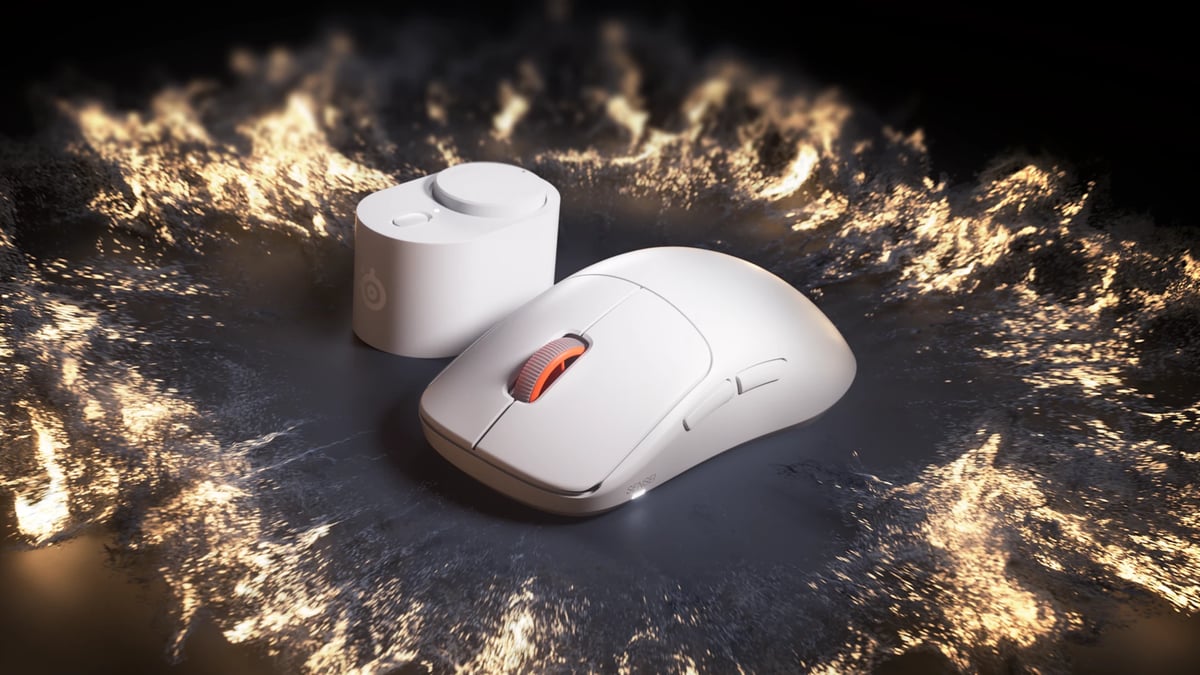 SteelSeries Sensei Pro 與基站