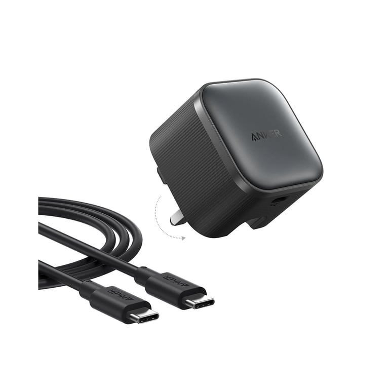 Anker Charger 45W 單C埠GaN口袋快充充電器 (A2692)(Black)