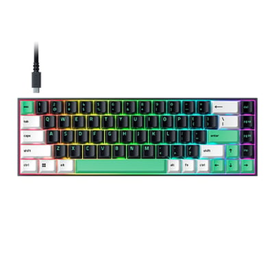 Razer Reclusa X Mini 65% 熱插拔 有線機械鍵盤(觸感橙軸)