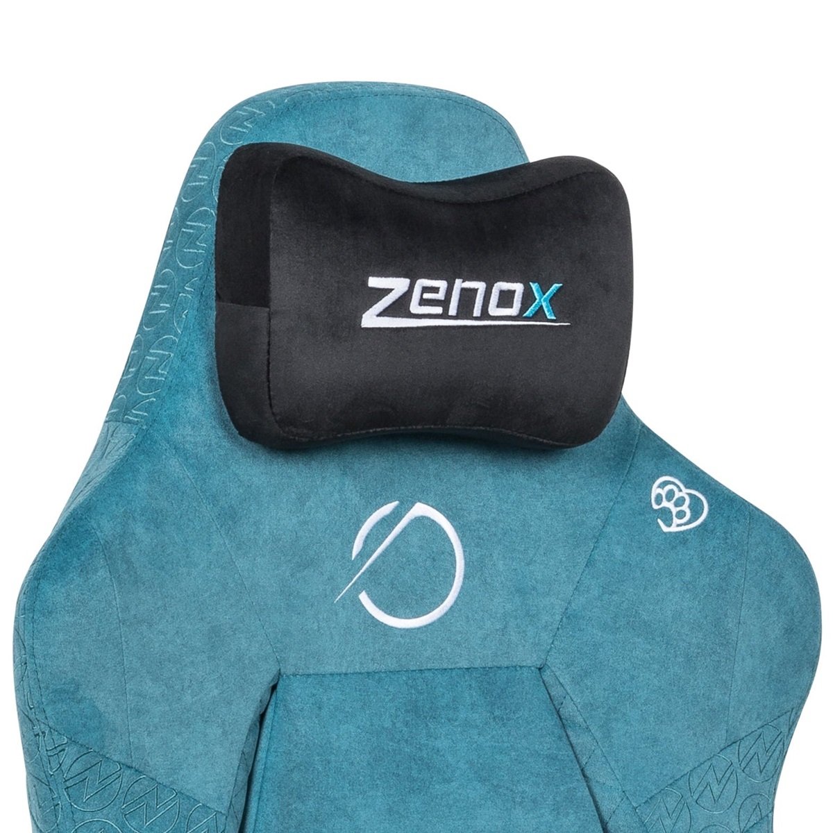 C256D Zenox Jupiter MK-2 人體工學電競椅(5D 扶手)(Davis Fabrics-Peacock Turquoise)