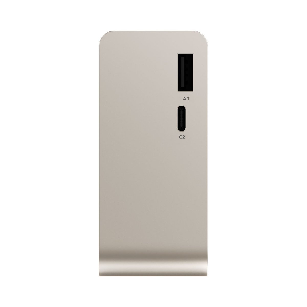 MOMAX 1-PAC Pass Mini+ 10000mAh 2合1內建伸縮充電線移動電源(IP171)(鈦色)
