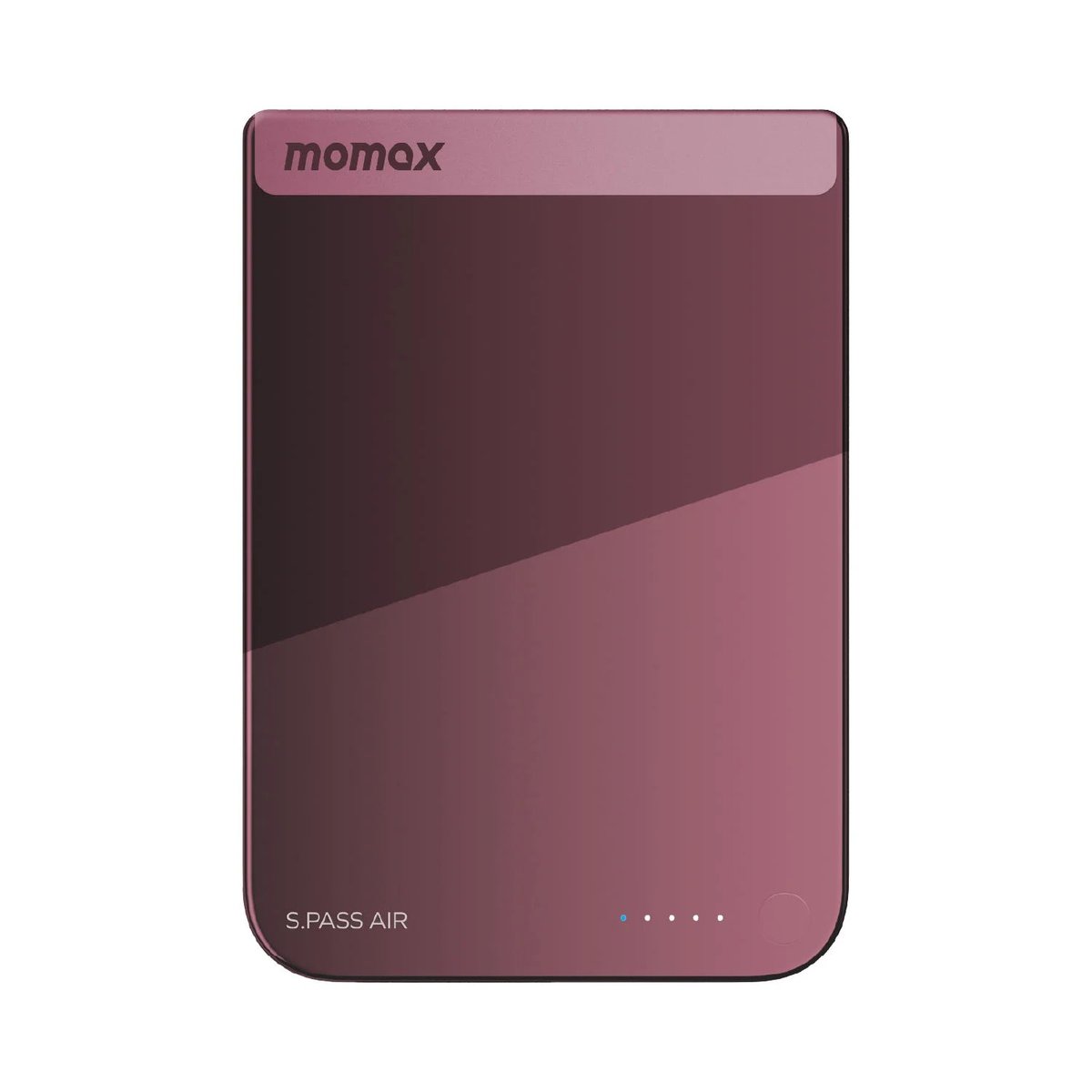 MOMAX 1-Power S.Pass Air 5000mAh 超薄磁吸流動電源(IP180)(紅色)