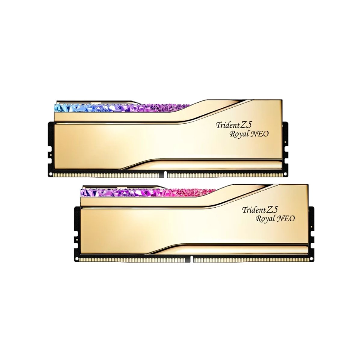 G.SKILL Trident Z5 Royal Neo RGB DDR5-6000MHz 32GB (16GB*2) CL26 GOLD(F5-6000J2636G16GX2-TR5NG)