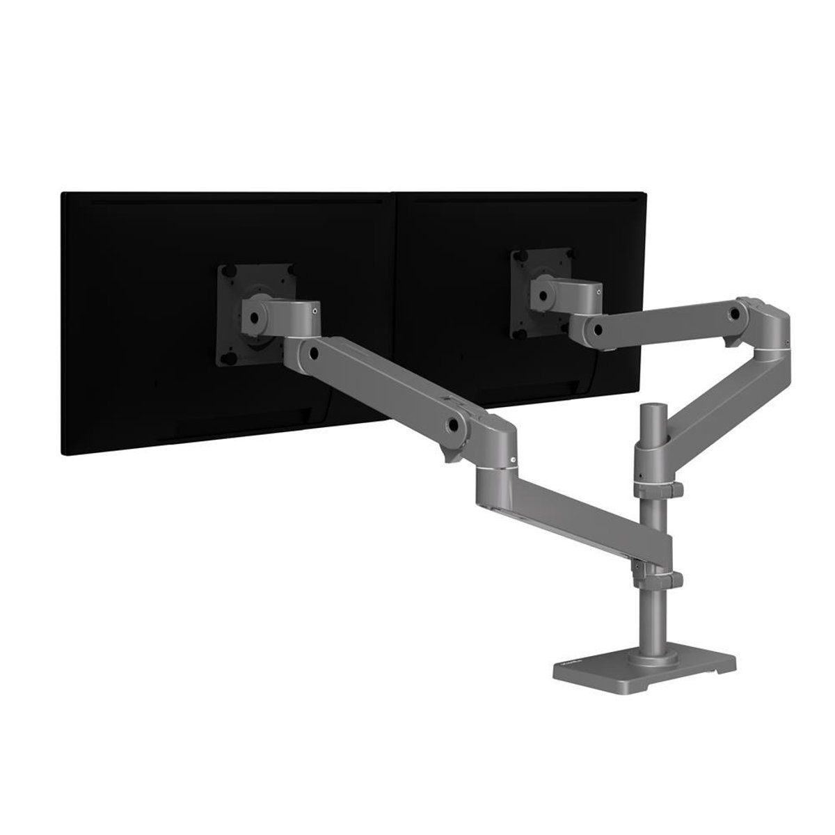 Ergotron LX PRO ARM 雙顯示器堆疊式支架 45-690-293(桌夾-灰色)